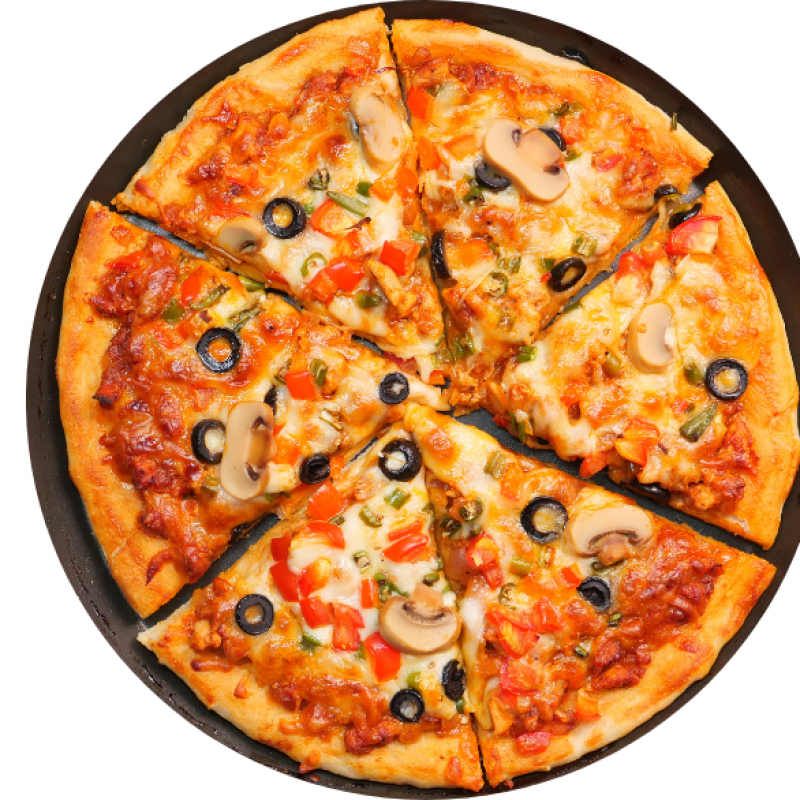 plain pizza